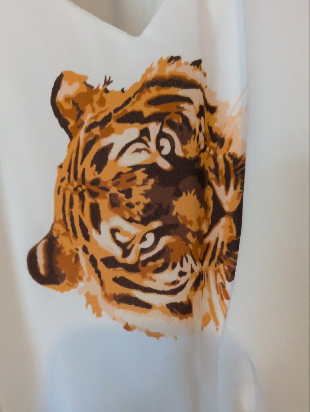 White Romper with Tigers-  Game Day Auburn Or LSU - Picture 2 of 2